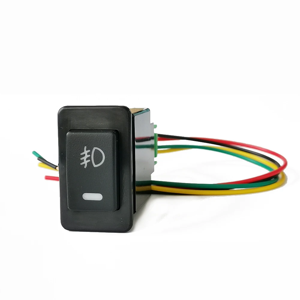 

1 шт. для Nissan Patrol Y60, аксессуары, автомобильный модифицированный ключ, светодиодная панель DRL, передняя противотуманная фара, кнопка включения и выключения с проводом