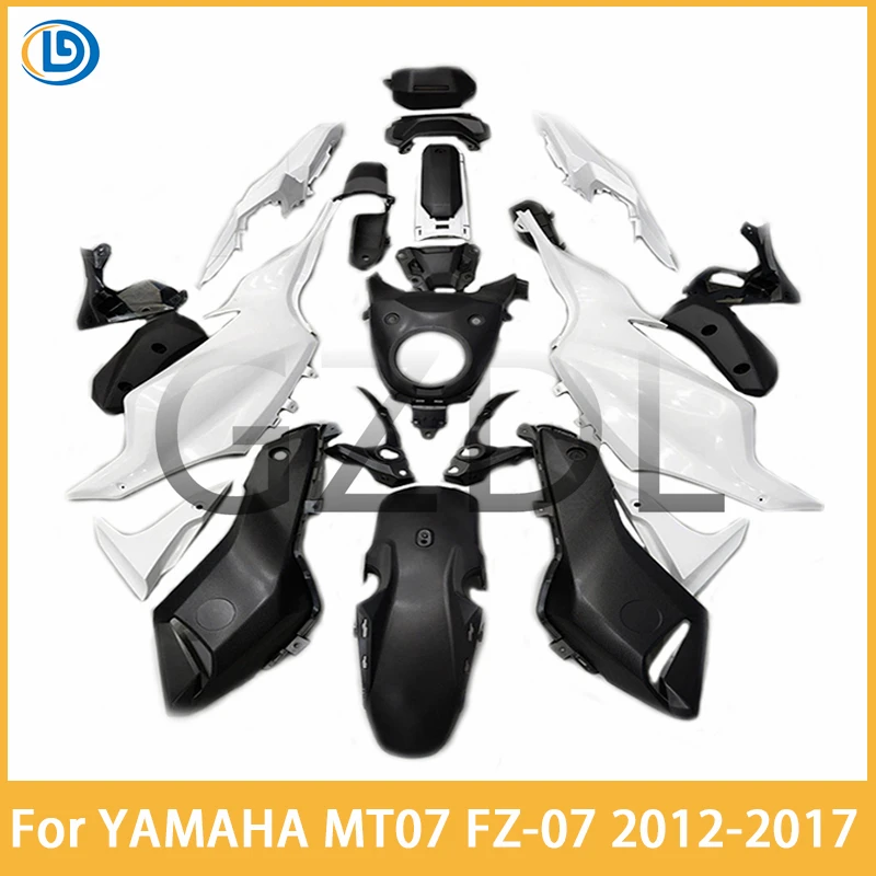 

MT FZ 07 Motorcycle Fairings Kit For YAMAHA MT07 MT-07 FZ-07 FZ07 2012 2013 2014 2015 2016 2017 Bodywork Set ABS Injection Cover