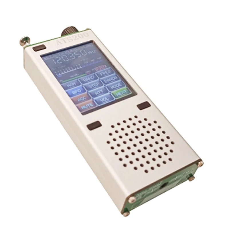 Полнодиапазонное радио ATS200 SI4732+ESP32+Bluetooth+2 4-дюймовый сенсорный дисплей FM AM LSB