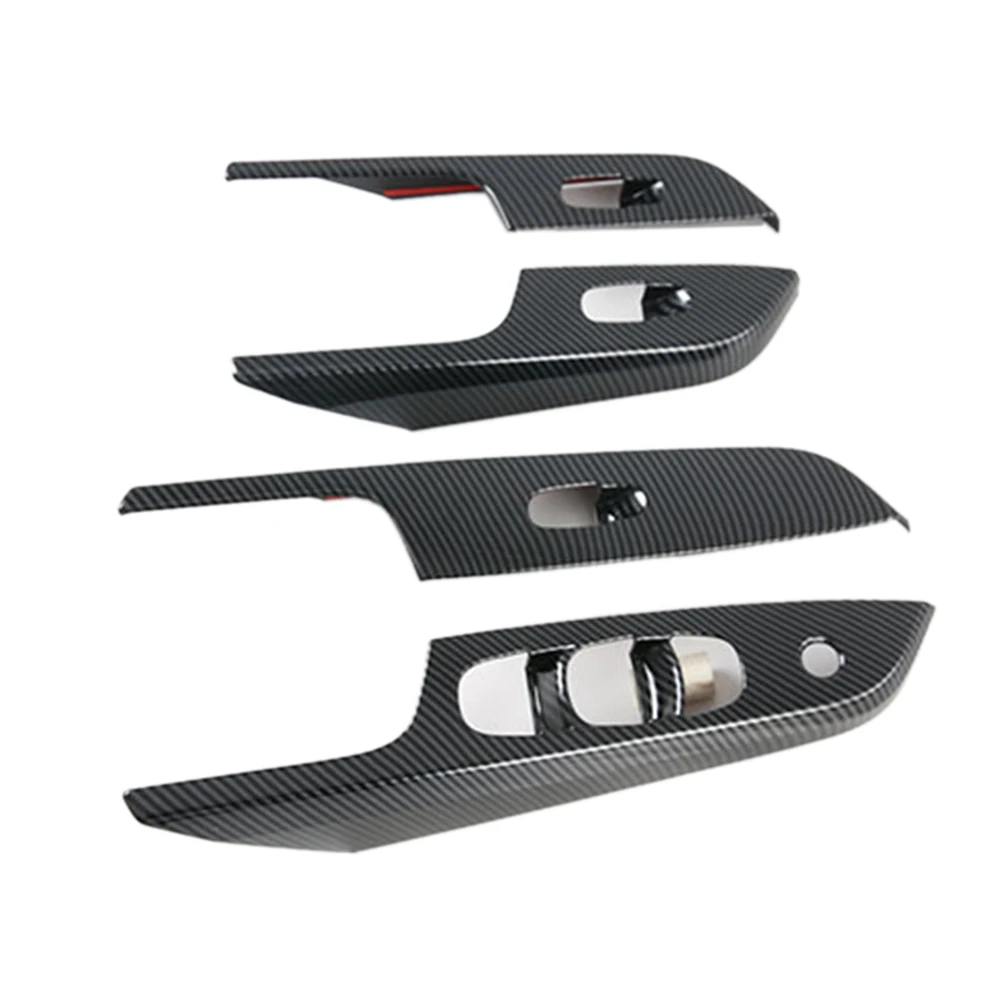 

For Nissan Navarra 2019-2022 Car Window Glass Lift Button Switch Cover Trim Door Armrest Panel