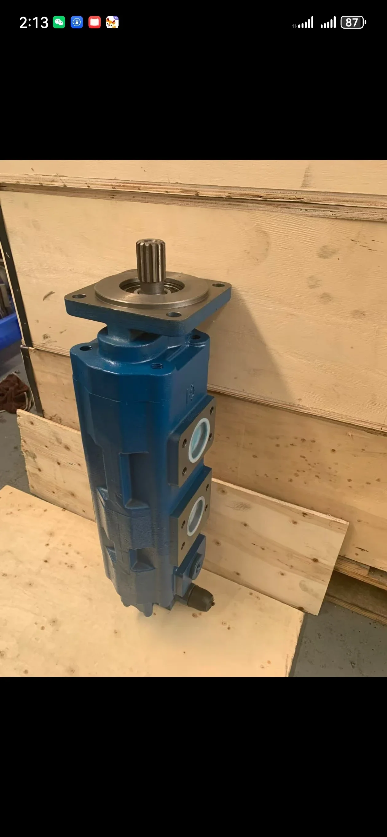 3-ступенчатый гидравлический насос Tadano Crane GPPI Uchida Шестеренчатый