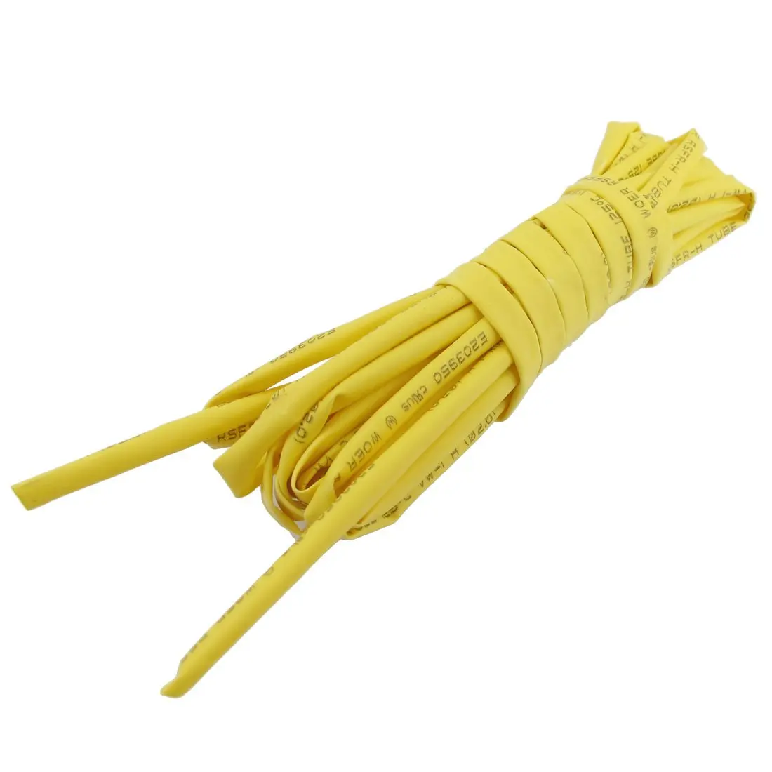 

Keszoox 2M 6.6 Ft Long 2mm Dia. Yellow Polyolefin Heat Shrinkable Tube