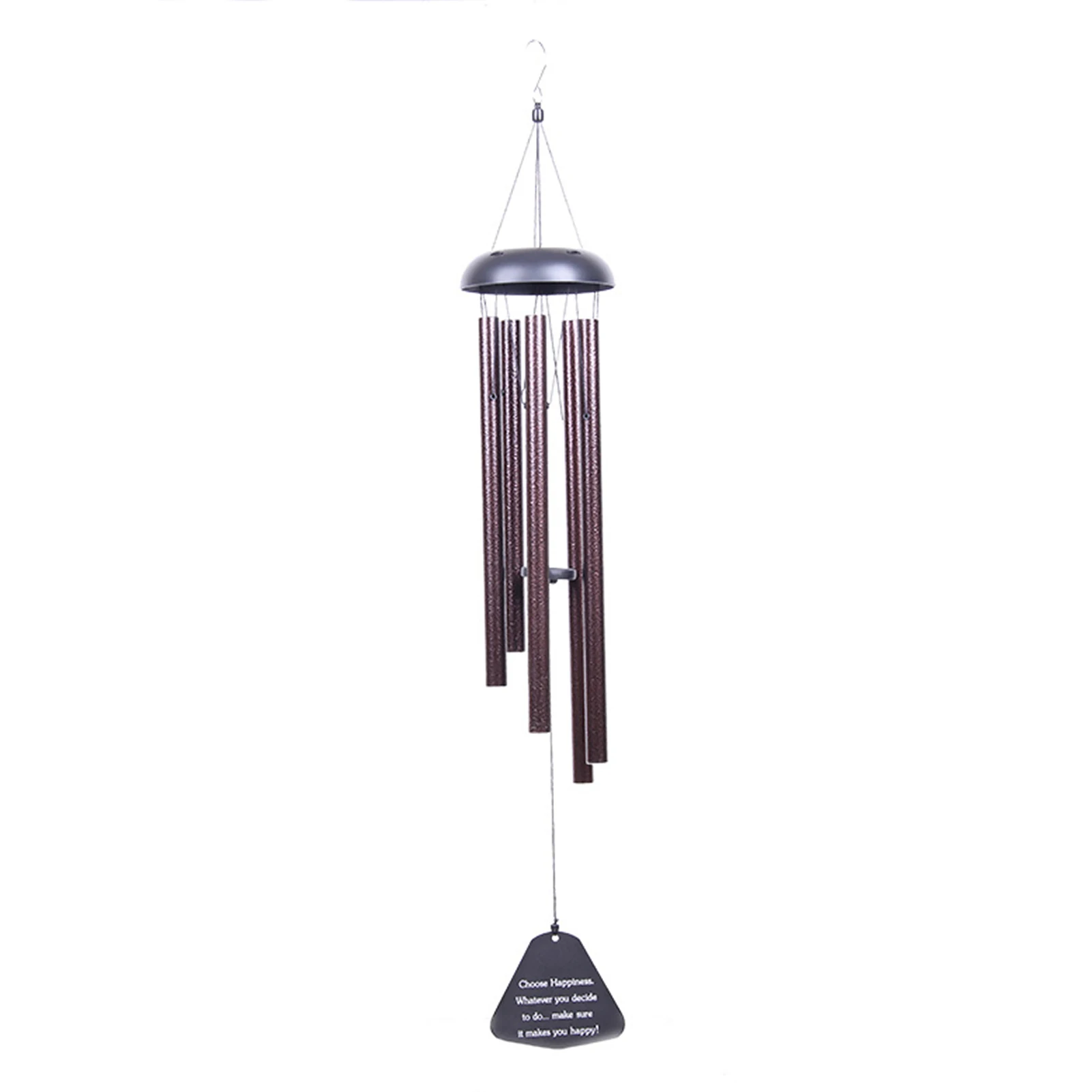 

36inch Wind Chimes Outdoor Yard Large Deep Tone Garden Decor Sympathy Memorial Retro With Hook Relaxing Melody Hanging Pendant