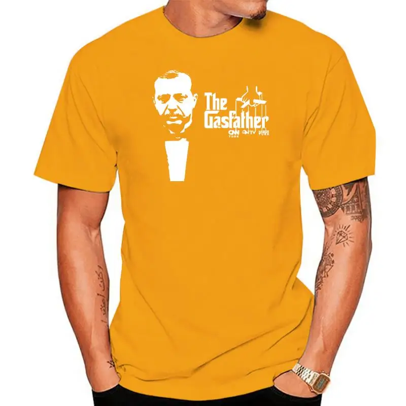 

New Tops 2022 Print Letters Men T-Shirt Recep Tayyip Erdogan Godfather The Gasfather Turkei Turkey T-Shirt All Sizes Funny