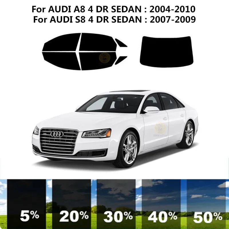 

Нанокерамическая Автомобильная УФ-пленка Precut для окна AUDI A8 4 DR SEDAN 2004-2010