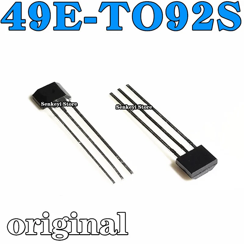 

New original 49E Hall sensor OH49E S49E SS49E linear Hall switch element TO92S straight plug