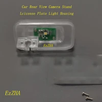 ezzha car rear view camera bracket license plate light housing mount for toyota land cruiser 200 lc200 2019 2020
