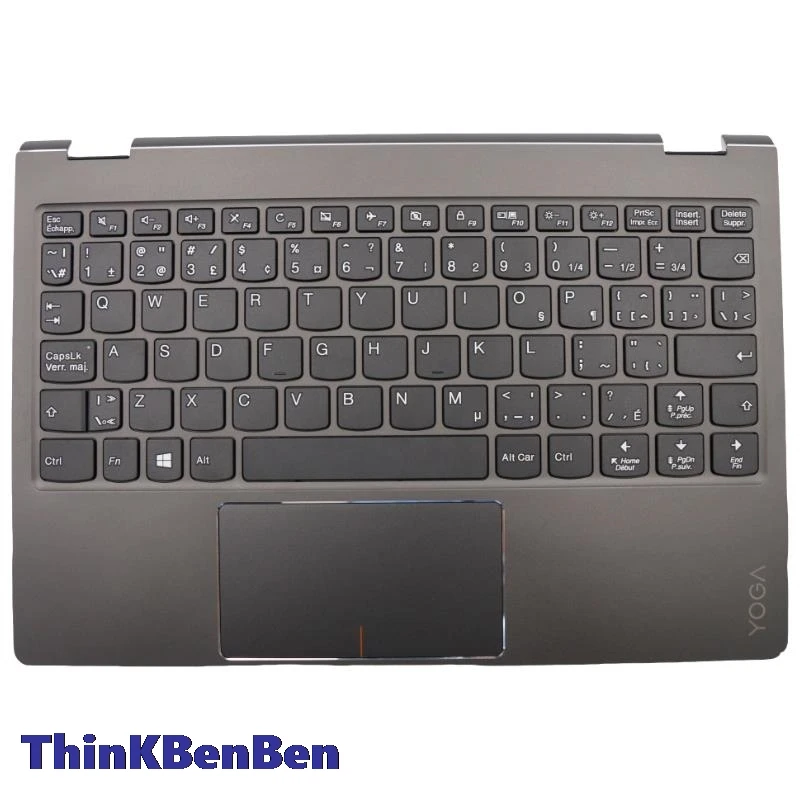 CFB канадский французский черный верхний чехол для клавиатуры упор рук Lenovo Ideapad Yoga