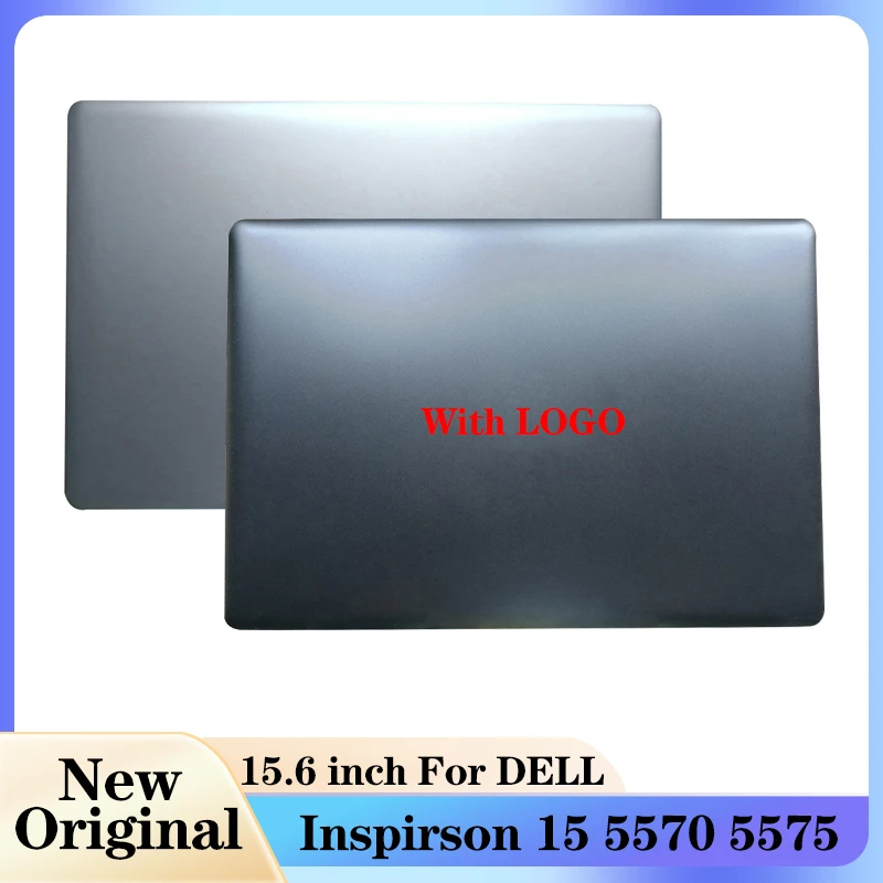 

For DELL Inspirson 15 5570 5575 0X4FTD 0KHTN6 0JMC3P Laptop LCD Back Cover Silver Black