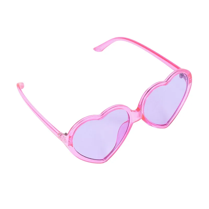 

Солнцезащитные очки в ретро стиле женские, винтажные большие модные милые очки в форме сердца для девушек и женщин, в стиле 90-х