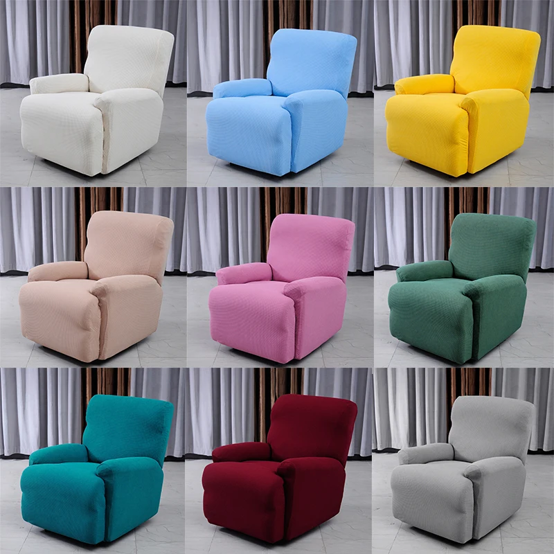 

Polar Fleece Single Sofa Cover Split Relax All-inclusive Lazy Boy Chair Cover Lounger Couch Sofa Slipcovers Armchair Covers