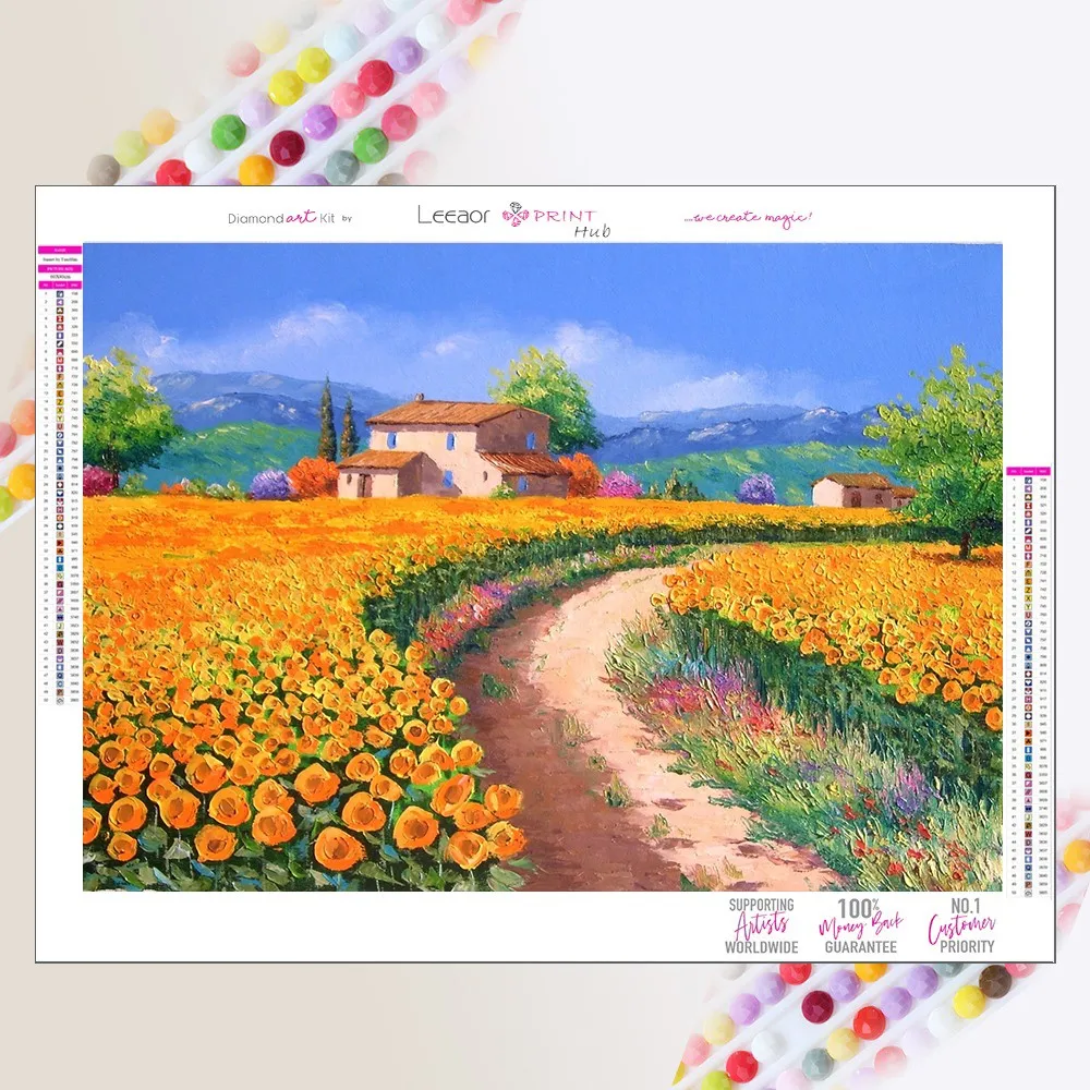 

Картина маслом «Деревенский Дом», алмазная живопись, полная Алмазная мозаика, вышивка крестиком, набор для гостиной, домашнее искусство, Ук...