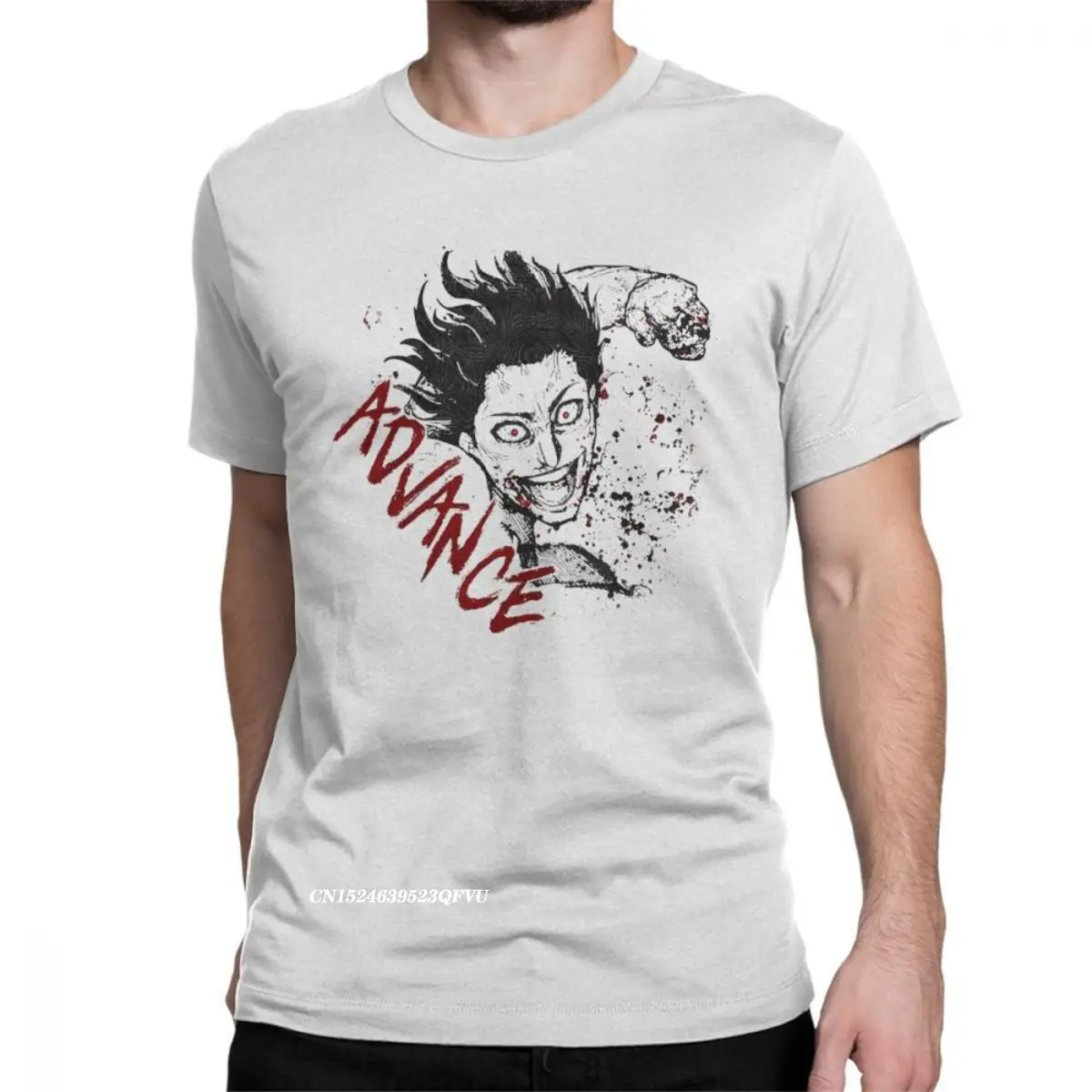 

Men's T-Shirts The Asura Ohma Tokita Advance Kengan Ashura Humor Cotton T Shirts Graphic Boxing Fighter T Shirts