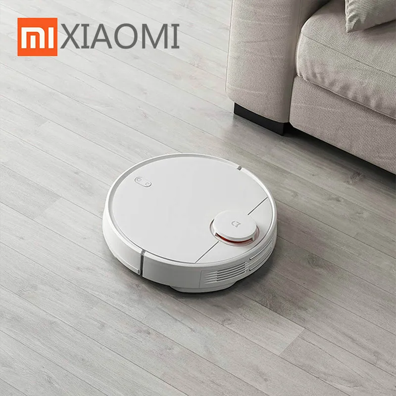 

Xiaomi-robot de barrido de suelo para el hogar, aspiradora automática ultrafina Mijia, fregar y fregar con aplicación, 3200mAh