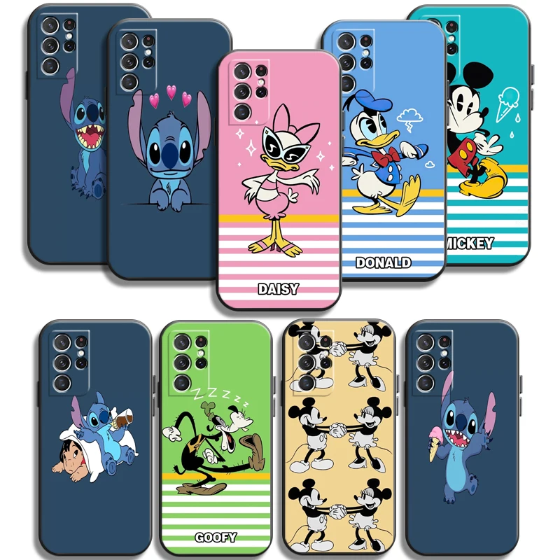 

Disney Stitch Phone Cases For Samsung Galaxy A31 A32 A51 A71 A52 A72 4G 5G A11 A21S A20 A22 4G Carcasa Soft TPU Back Cover