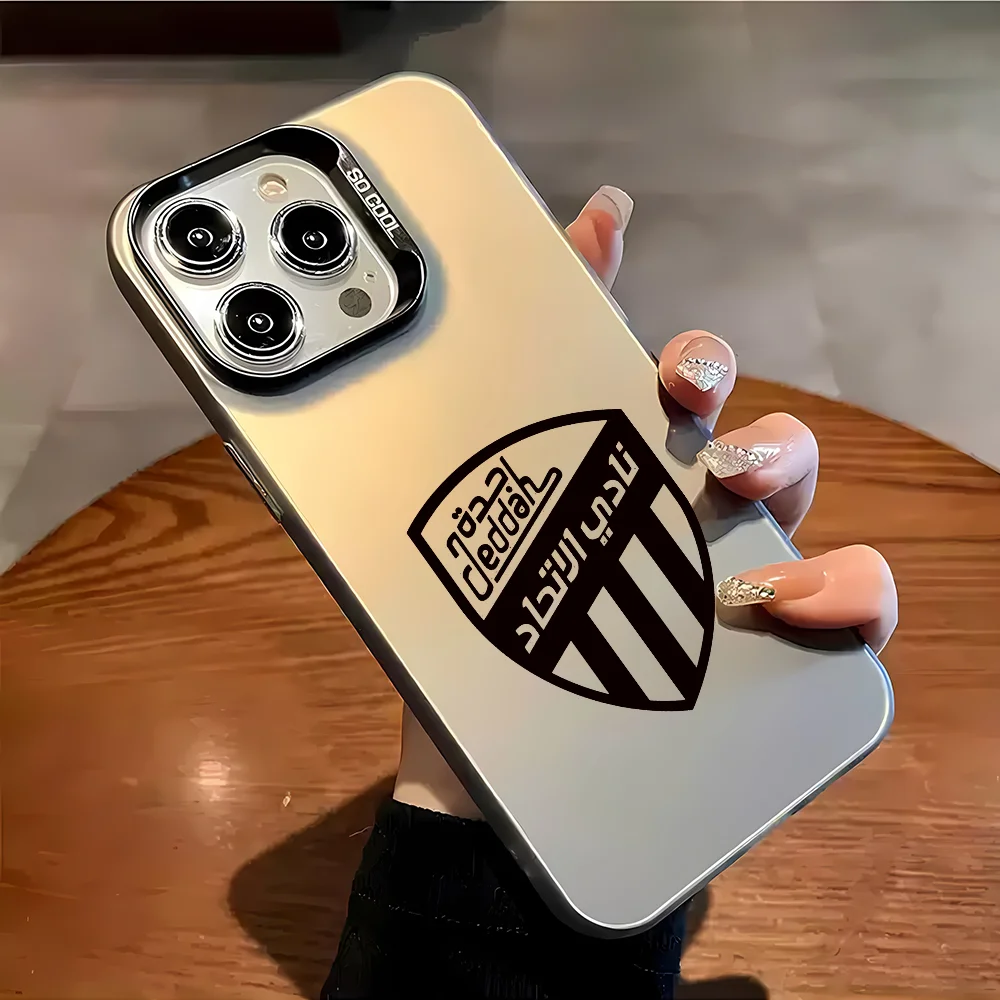 Чехол для телефона A-A-Al-Ittihad J-Jeddah IPhone 16 Pro Max 15 14 13 12 XS Plus 11 модный матовый