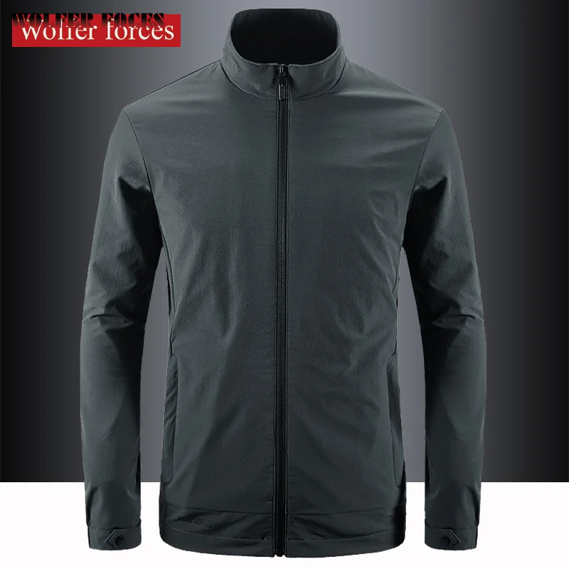 

Parkas Fashion Men's Coat Business Clothing 2022 New Style Clothes Autumn And Winter Jackets Leisure Man Bomber Tactical Coats