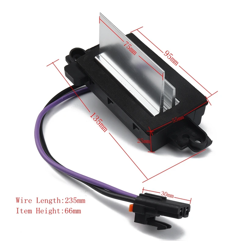 Заменяет резистор нагнетателя обновленный дизайн подходит для Chevy Chevrolet GMC 4P1516