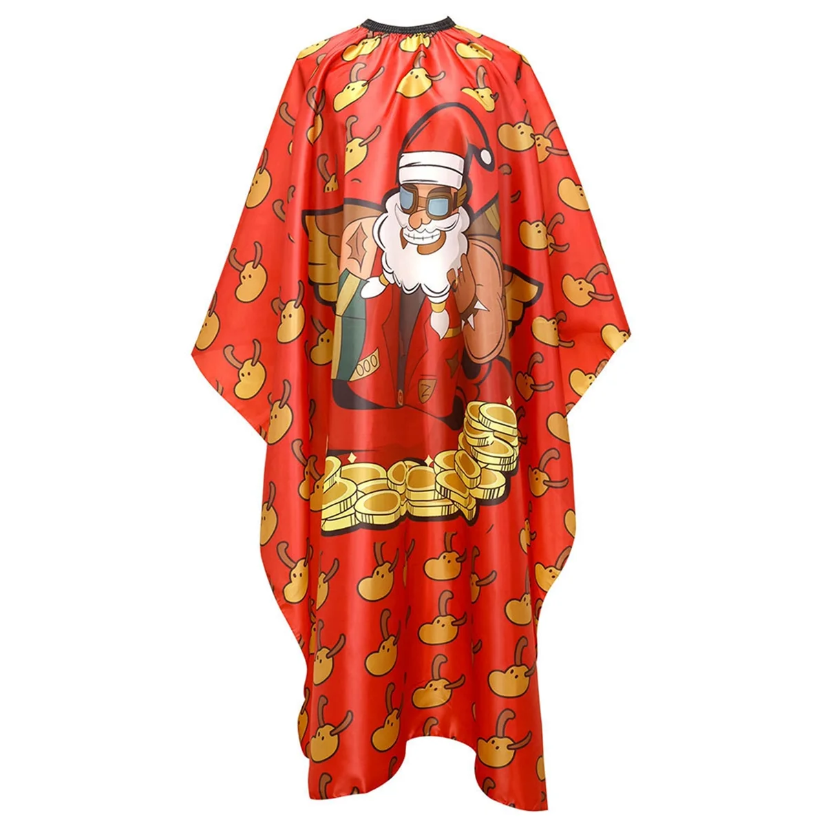 Новая регулируемая накидка для стрижки рождественский стиль парикмахерская