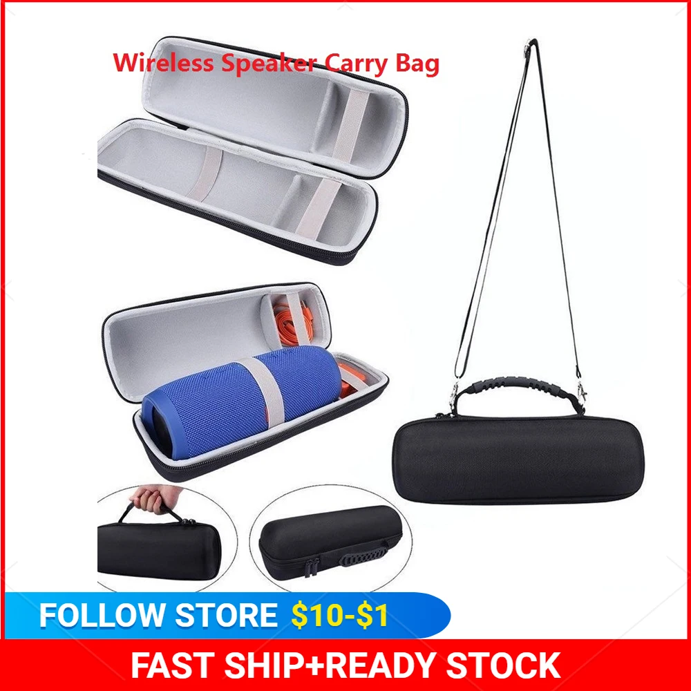

1Pc Storage Bag Protective Carrying Case Shockproof Cover Shell Travel for JBL Charge 3 Wireless Bluetooth-compatible Speaker