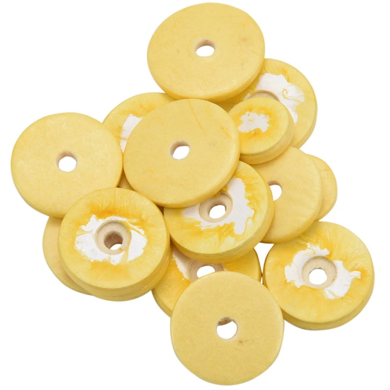 

96 Pcs Flute Leather Pads Replacement Durable Exquisite Wind Instrument