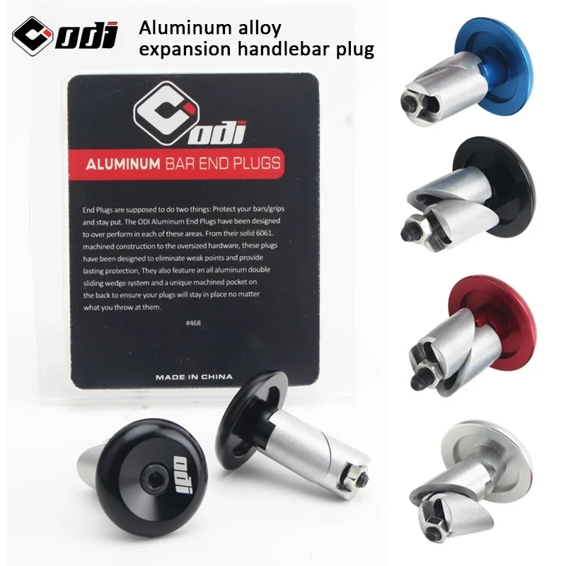 

ODI Bicycle Expansion Handle Plugs Ultra-Light Aluminum Alloy Balance Handle Plugs Bike Bar Ends Caps for DH/XC Bicycle parts