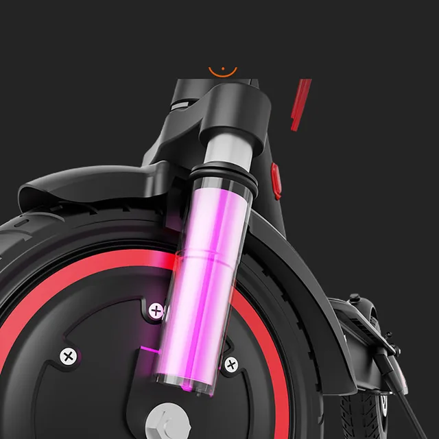 Foldable Scooter Electric Scooters Electric Speed Display Mini Convenient Stable 36V Three Gear Shifts 10 Inch Tire Durable 6