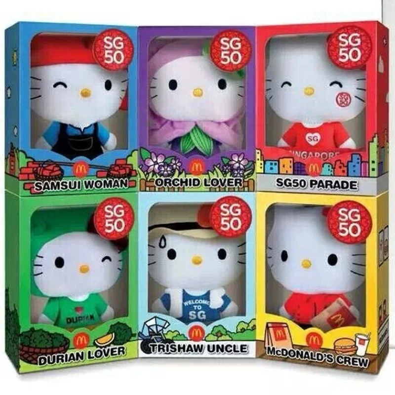 

McDonalad HelloKittay Фигурки игрушки куклы ролевые игрушки орнамент аксессуары детский подарок