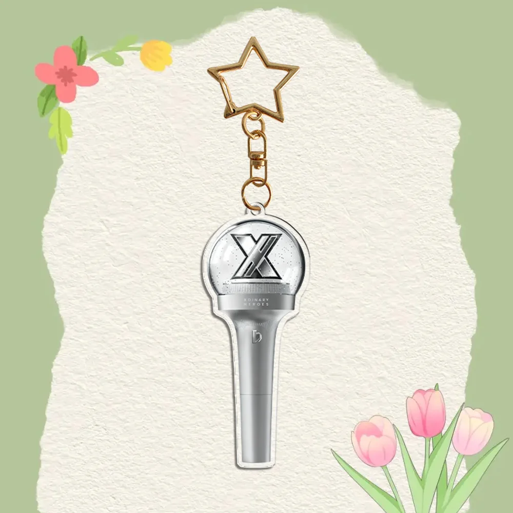 Фото KPOP Xdinary Heroes Word Tour Beautiful Mind LightStick акриловый брелок высокого качества с двухсторонней печатью брелок для ключей подарок в джунгсу №2
