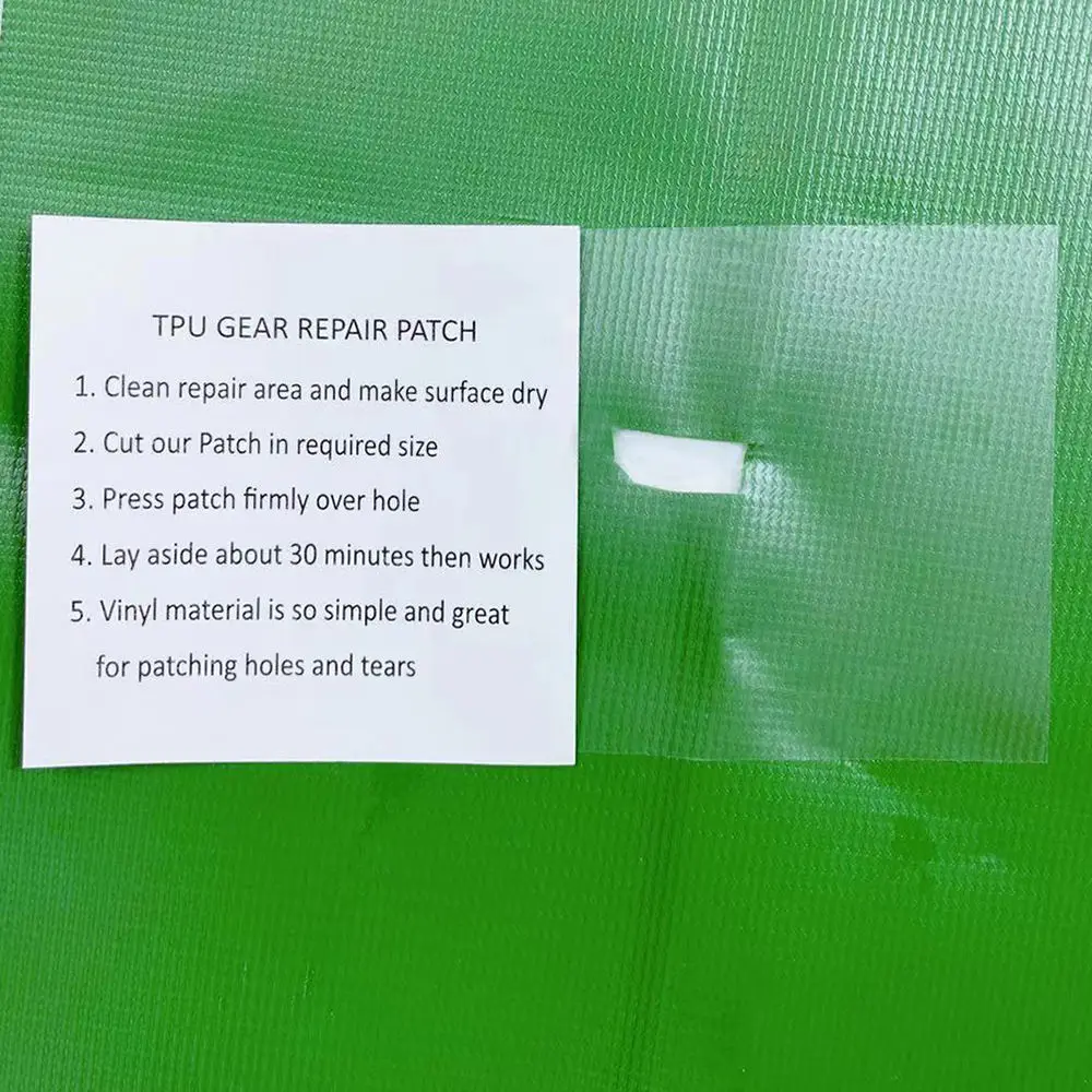 

TPU Transparent Repairing Atch Inflatable Toys Leak Patch Tent Cloth Waterproof Rubber Swimming Ring Outdoor Products