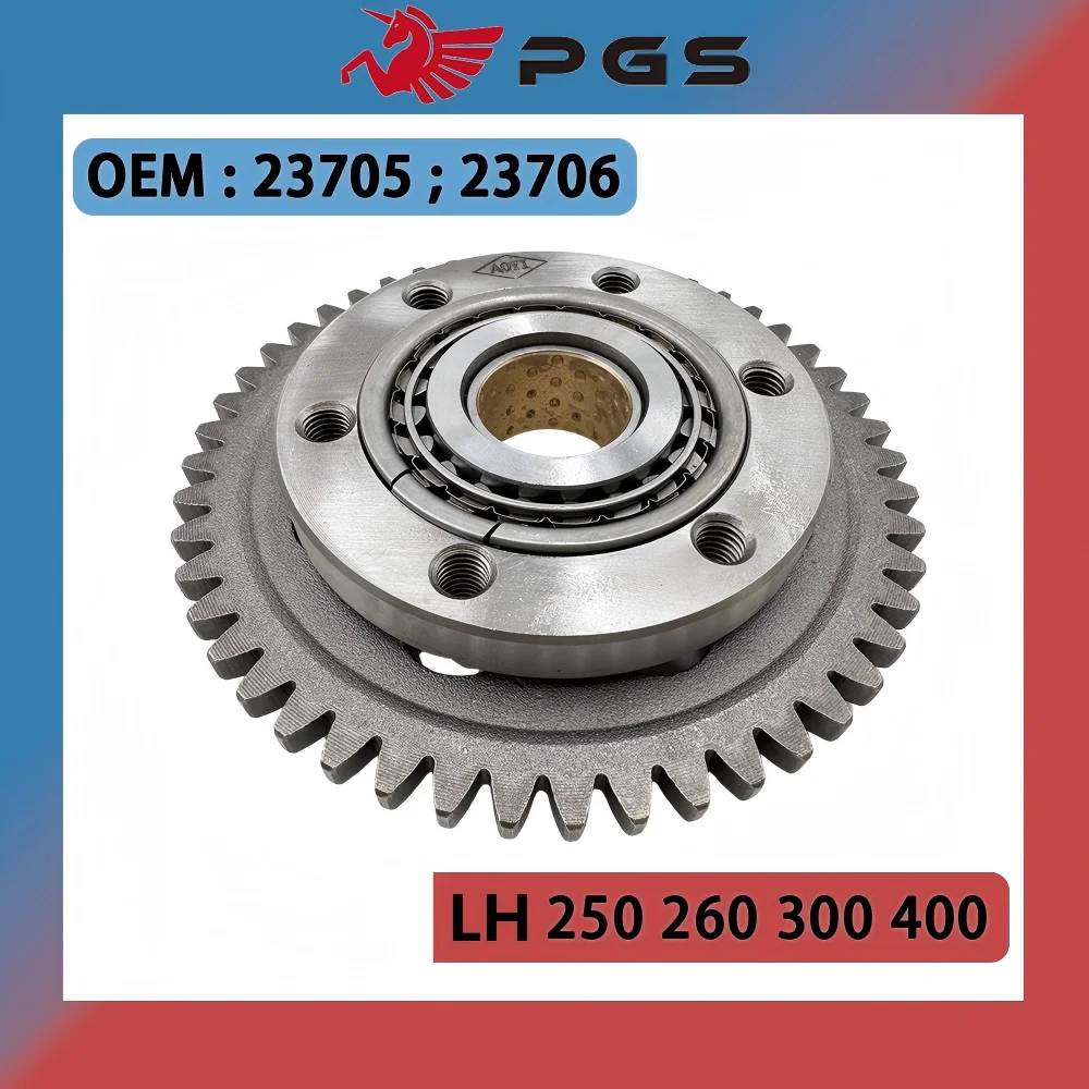 Фото Обгонная муфта для Linhai 250 260 300 400 Yamaha YP250 JL250 LH300 Jinlang Xingyue 23705 170M.7.2 23706 170M.7.3 №1