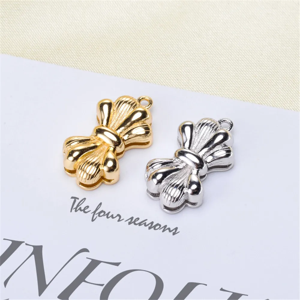 

S925 Sterling silver Cubic Zirconia Clasp DIY Beads Jewelry Making Accessories Silver/Gold Metal Connector Clasps Findings