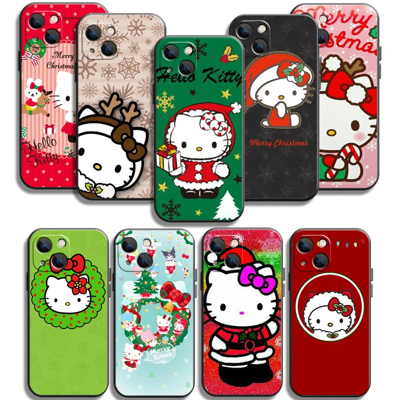 

Hello Kitty Christmas Phone Cases For iPhone 11 12 13 14 Pro Max 11 12 Pro 12 Pro Max 12 Mini 13 Pro 13 Pro Max Soft TPU