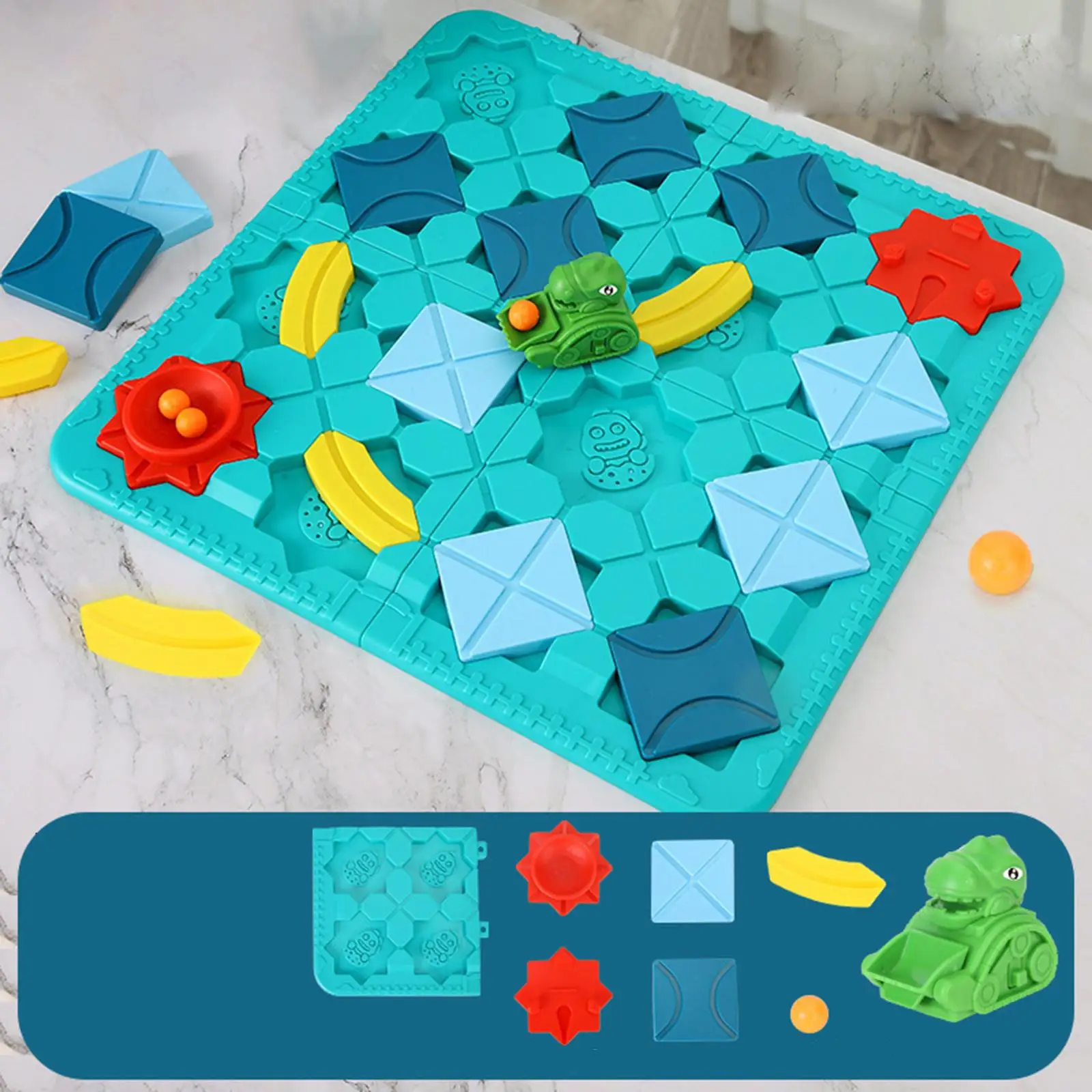 

Car Road Maze Preschool Learning Toy Parent-Child Game for Kids