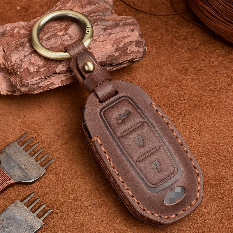 

Чехол для автомобильного ключа из натуральной кожи для Infiniti Qx50 Qx60, защитный чехол для ключей