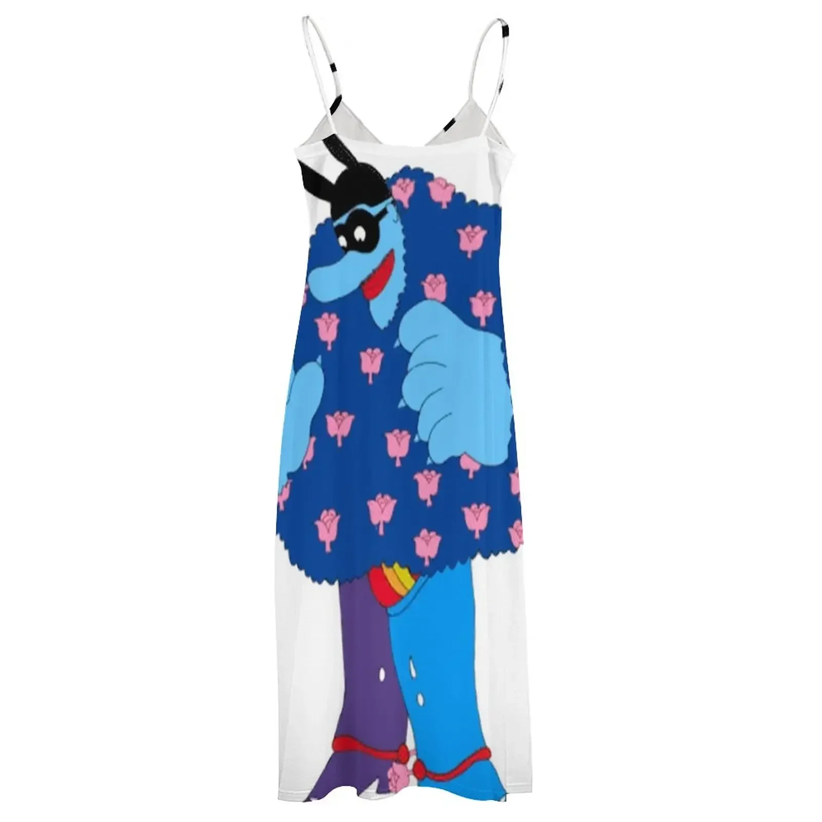 Женское платье без рукавов Blue Meanie вечернее для женщин 2024 элегантные вечерние