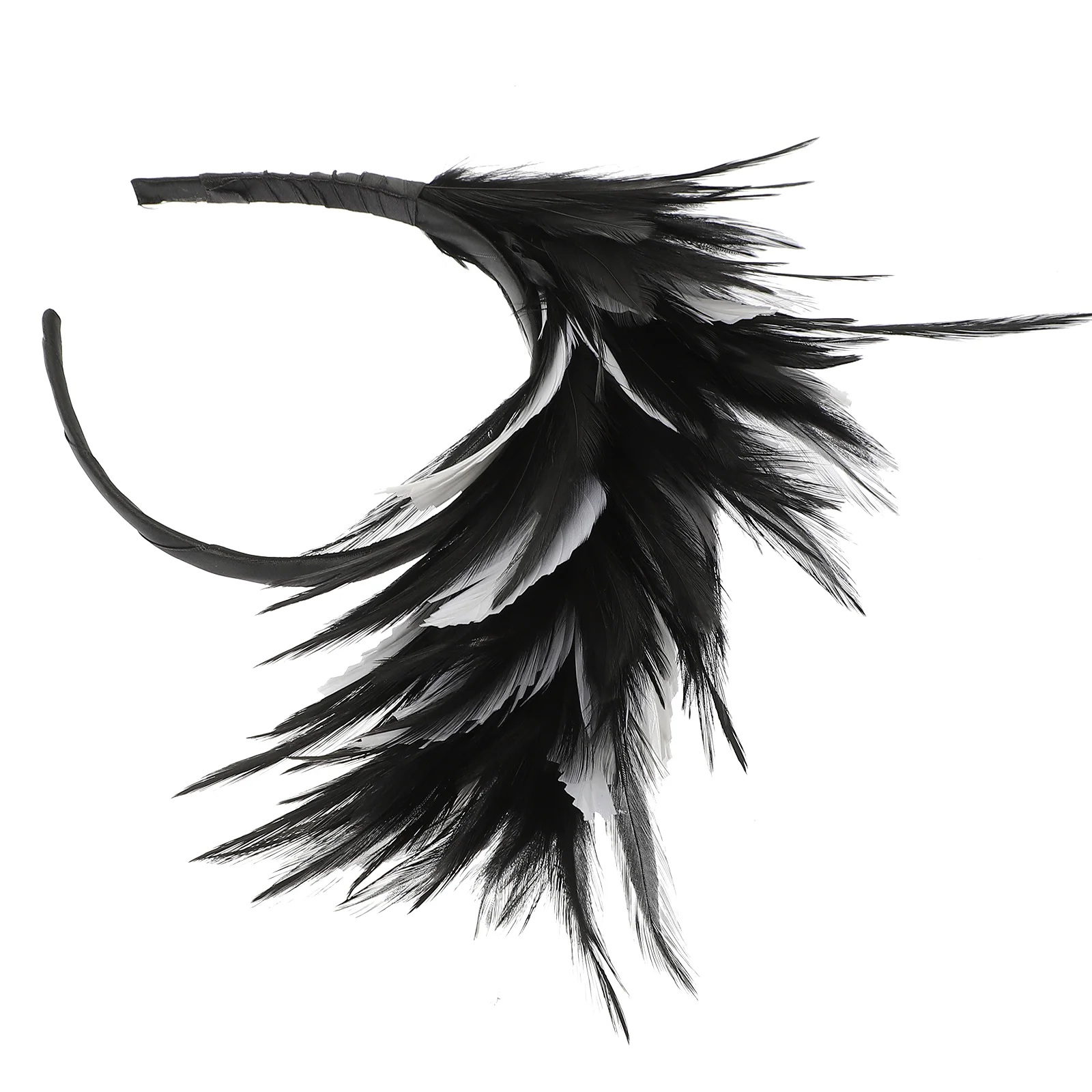 

Plume Headband Women Performance Headdress Retro Headpiece Lady Party Headwear