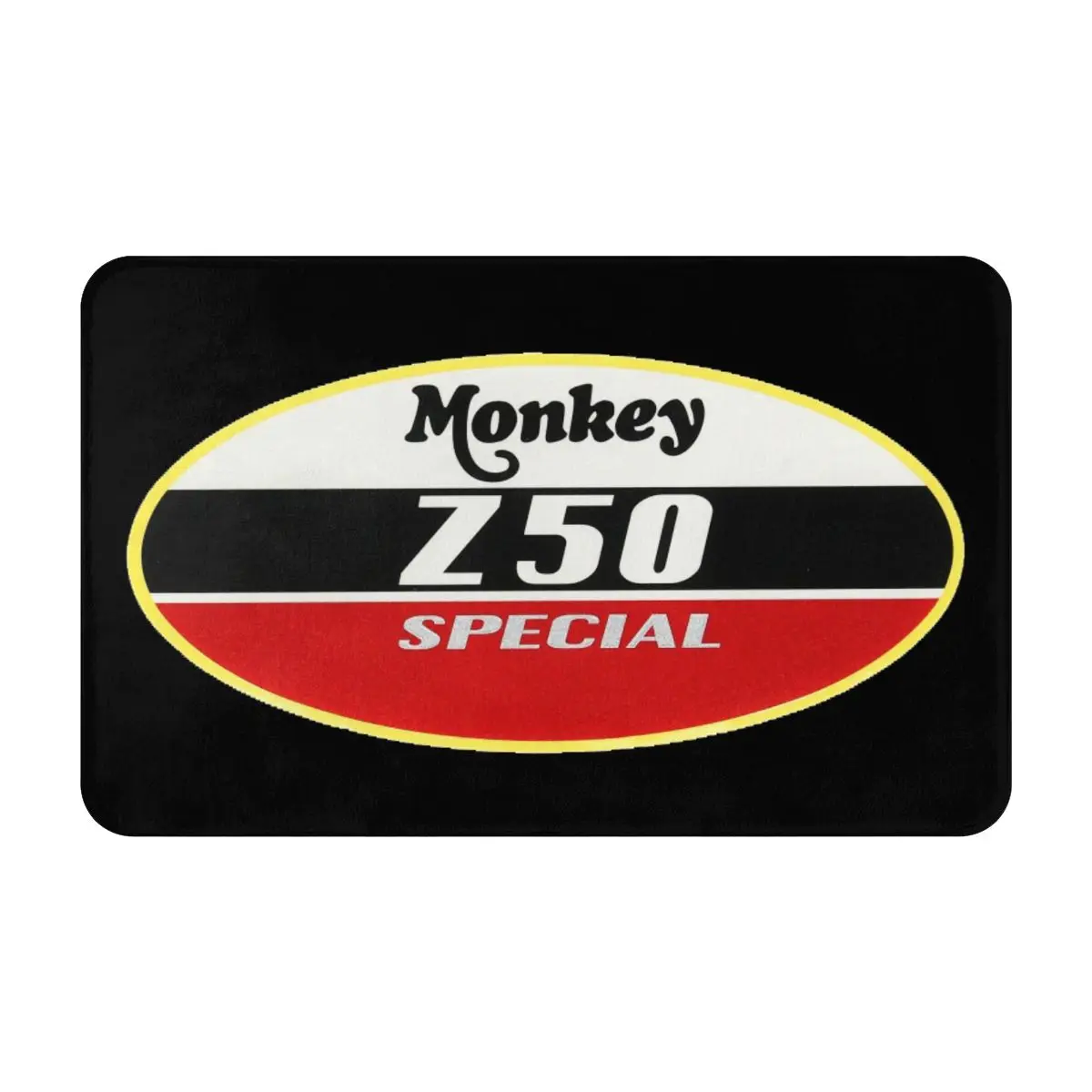 

Monkey Door Mat Bathroom Mat Absorbent Bathroom Floor Mat Non-Slip Bathtub Side Carpet Shower Room Area Floor Mat
