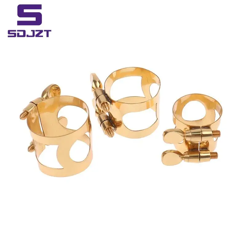 

Sax Saxophone Mouthpiece Ligature Clip Climp Durable Fastener Cap For Alto/Sub Alto/Treble Sax Saxophone Mouthpiece Clamp Clip