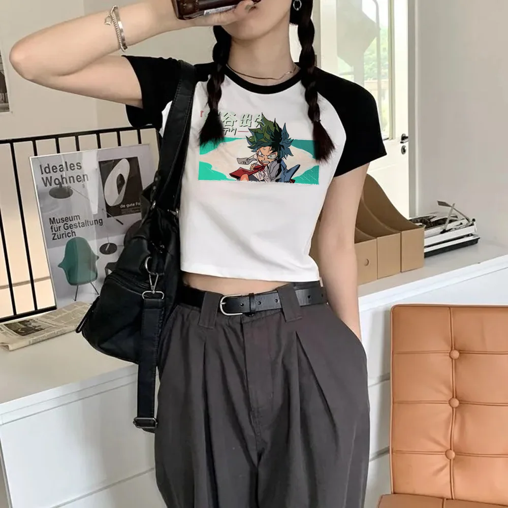 

Женская футболка с рисунком в стиле Харадзюку