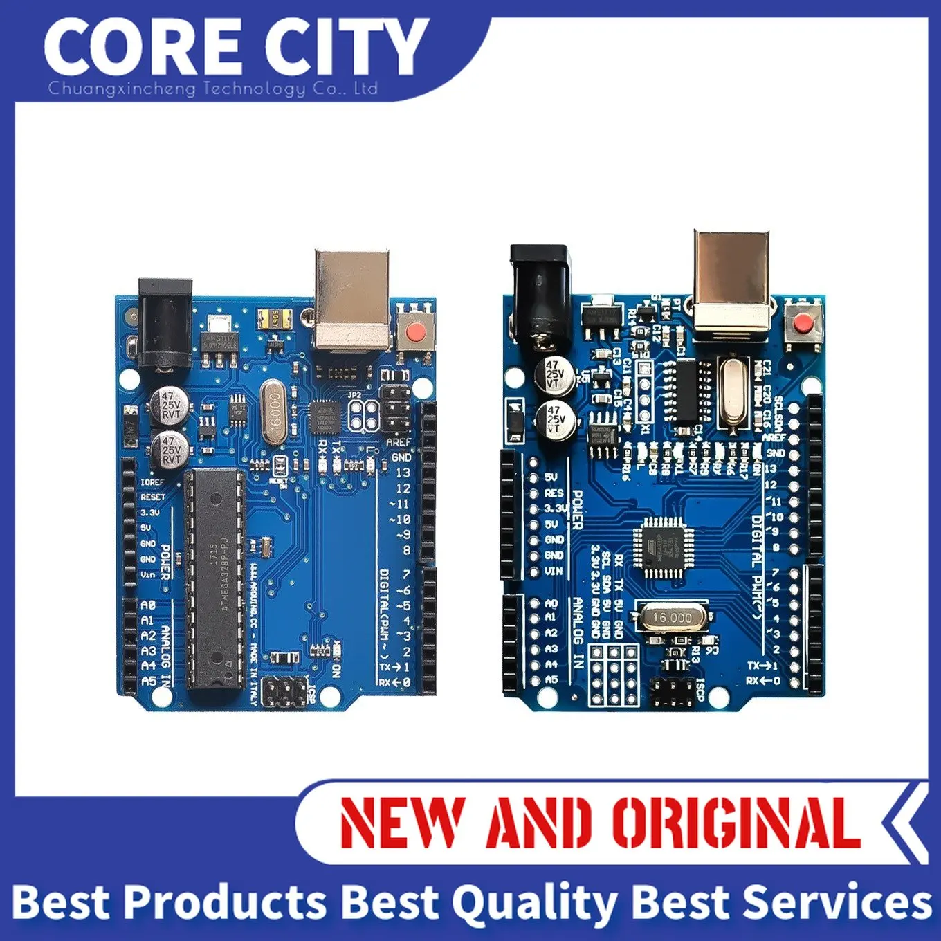 

Плата разработки R3 MEGA328P CH340 CH340G ATMEGA16U2 + чип MEGA328P R3 + USB кабель