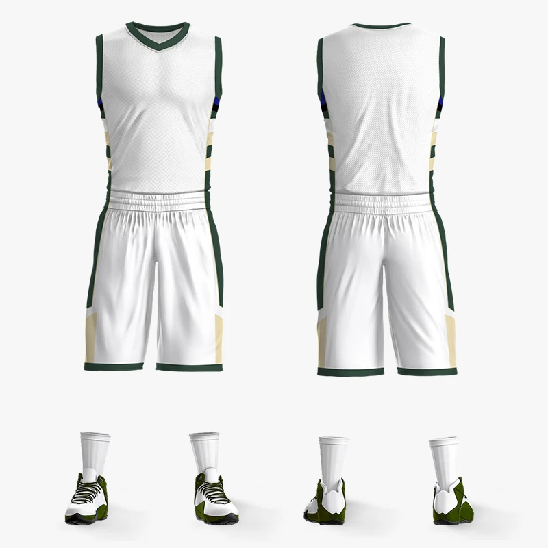 Full Sublimation Basketball Sets For Men Custom Name Number Logo Printed Jerseys Shorts Uniforms Quickly Dry Training Tracksuits