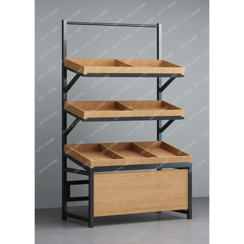 Демонстрационный стеллаж для фруктов, полка для овощей и супермаркетов ...