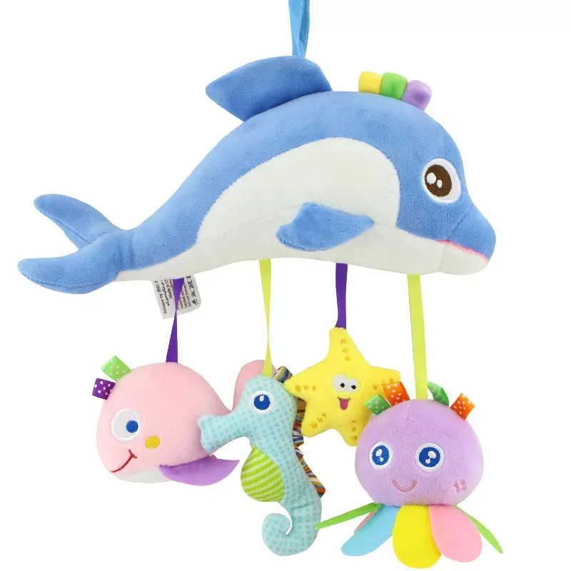 

Newborn Car Seat Toys Multi-color Hanging Doll Pendants for Baby Crib Toddler Infant Rattles Bed Bell Stroller Hanging Bed Toys