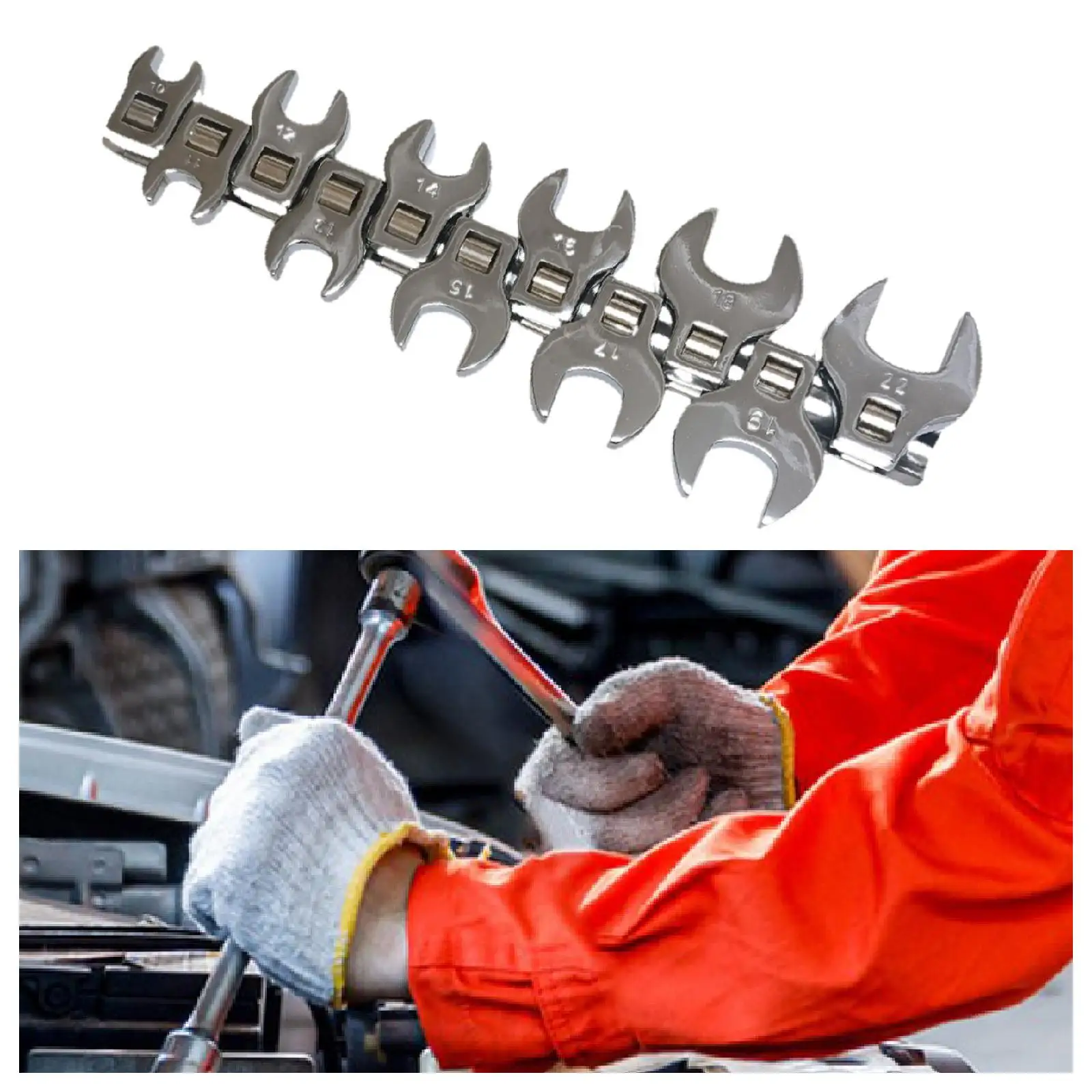 11 шт. комплект адаптеров для гаечных ключей от 10 мм до 22 аксессуары инструментов