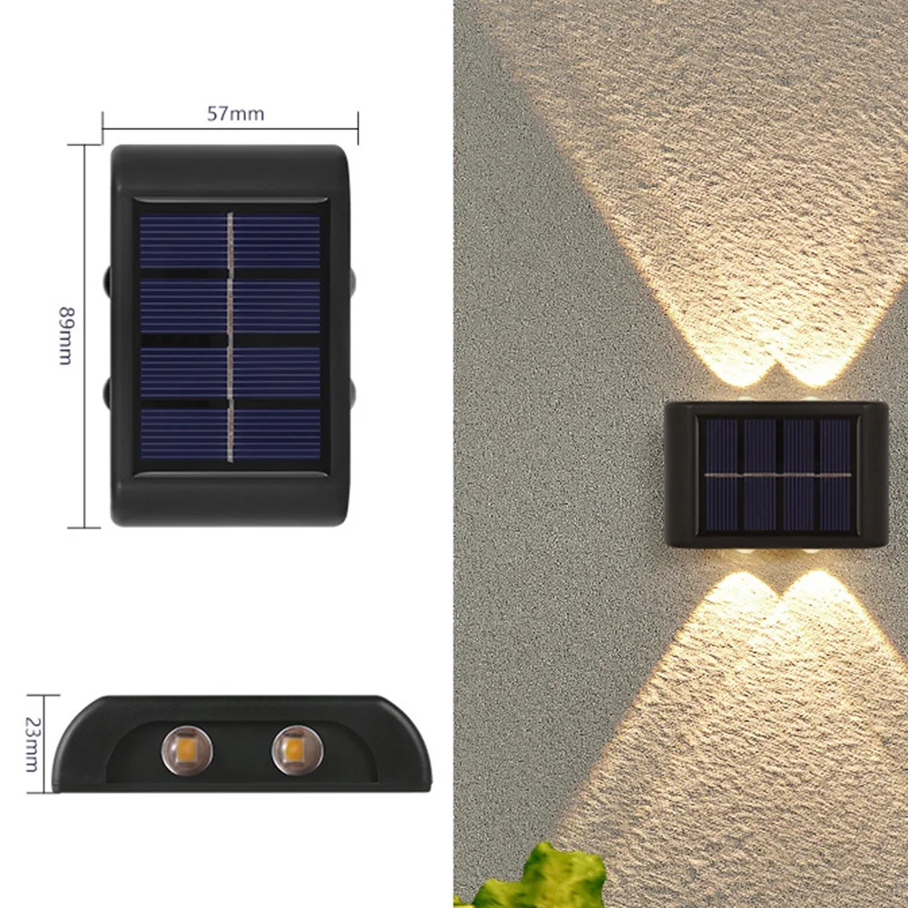 

4/6 Leds Solar Light Super Bright Adjustable Lighting Angle Outdoor Solar Garden Lamp Waterproof Lighting For Wall Yard Street