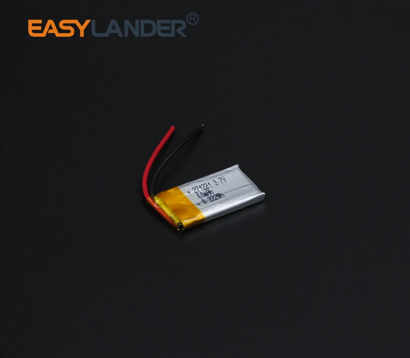 

3.7V 60mAh 271221 Rechargeable li Polymer Li-ion Battery For bluetooth headset mp3 /MP4 speaker mouse recorder