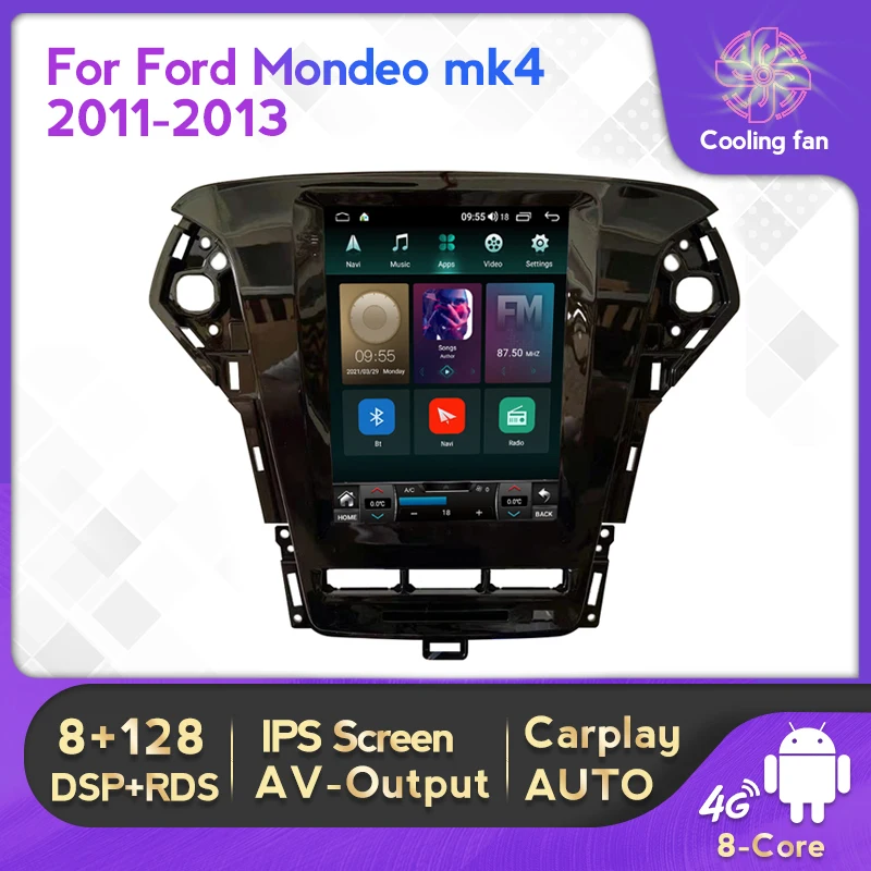 IPS HD Android Os 11 вертикальный экран Тесла стиль Автомобильный GPS мультимедийный Радио