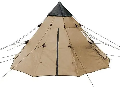 

Туристическая палатка-вигвам для семьи, непромокаемая водонепроницаемая палатка для кемпинга, походов, праздников