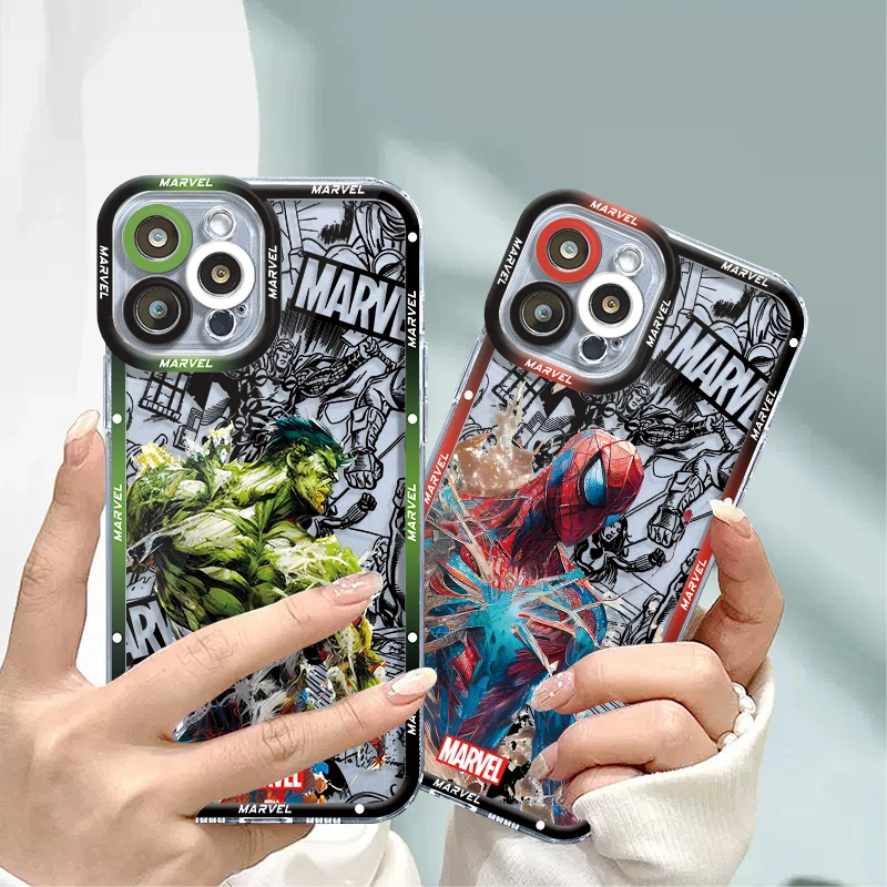 Прозрачный чехол для телефона Apple iPhone 15 14 13 12 11 Pro Max Mini XS XR X 7 8 6 6S Plus мягкий с